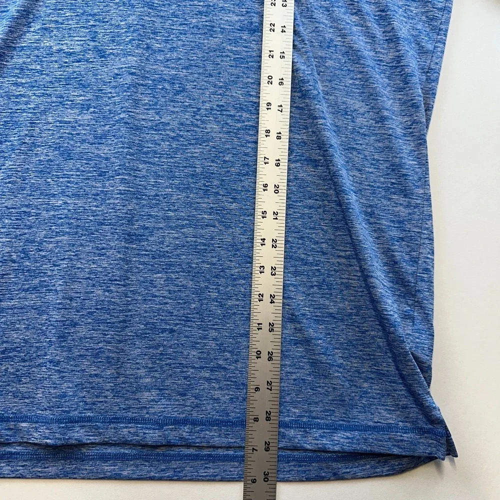 Adidas Golf PureMotion Polo Shirt Men's Large Wyoming Antelope Flats Raglan Blue